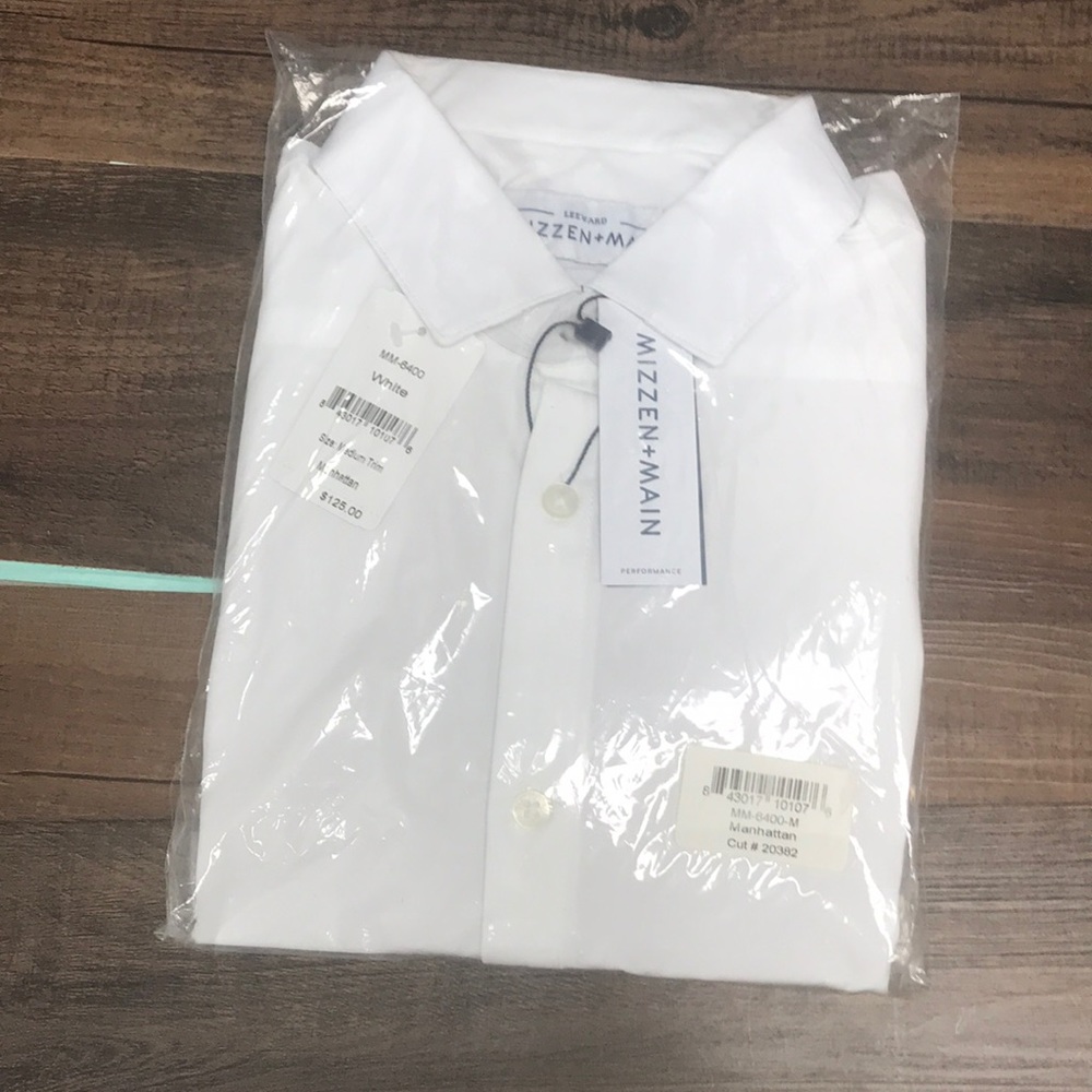 White Buttoned Down Dress Shirt